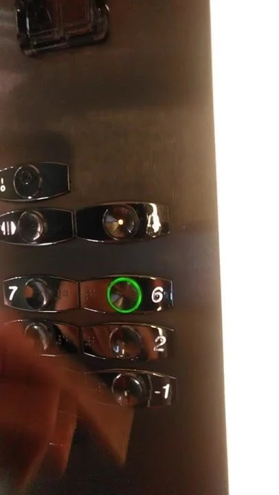 Exhibition in the elevator