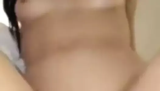 Sexiest asian babe sucking cock and taking cum in her pussy