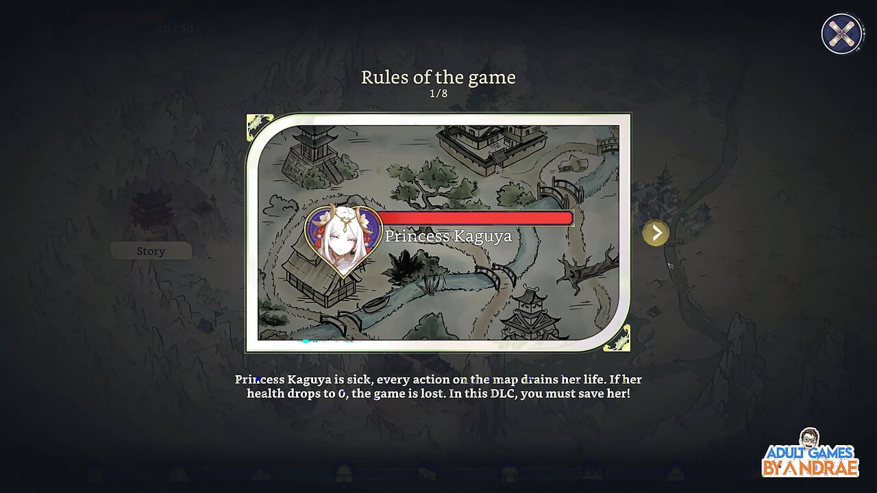 Harem Fantasy - Kinky Ninja Scroll Gameplay Part 1 - Entering the Village of Kagura