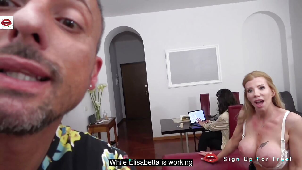 Crazy: Husband Fucks Hookup While Wife Works In Same Room