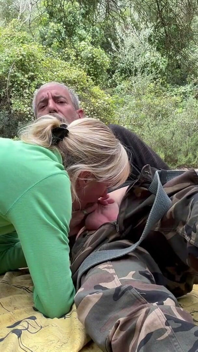 EXCURSION WITH MY STEPBROTHER - BLOWJOB IN THE MOUNTAIN - CUM IN MOUTH | Clip 1