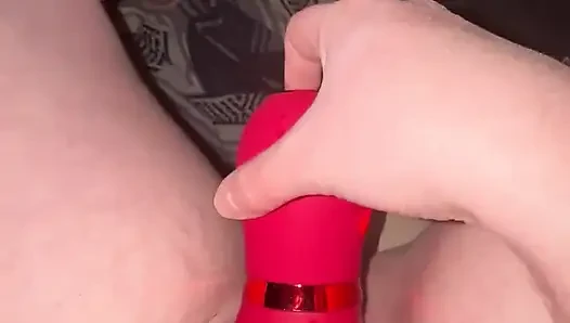 Masturbation mit feuchter muschi