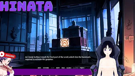 I spy on HINATA NAKED. Shinobi Secrets part 2