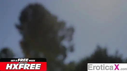 EROTICAX - Hazel Moore's Natural Allure Meets Codey Steele's Big Dick in Tender Lovemaking