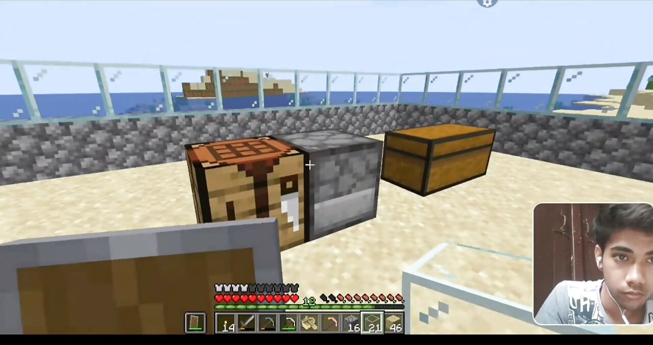 First time build in Minecraft