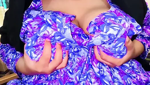 Big-breasted brunette MILF Bhabhi knows how to entertain – fucks her Husband's Brother when she was horny