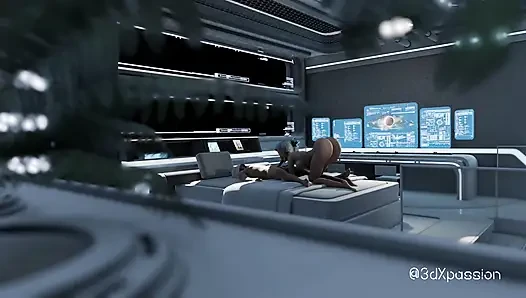 Nexus-3: На Моей Орбите. Соблазнительная Пышногрудая Блондинка Занимается Лучшим Сексом На Космической Станции