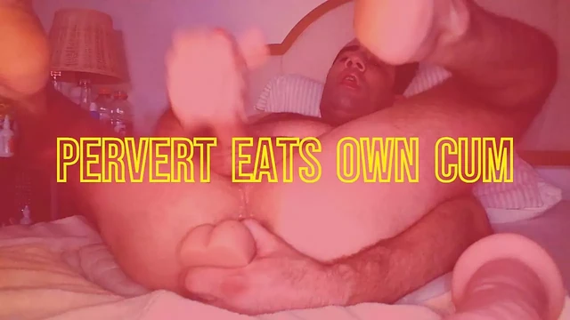 Bisexual Daddy Dildo Fuck