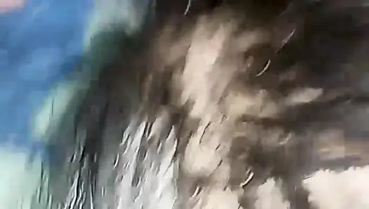 It's so good to have your cock on, keep it up, baby.