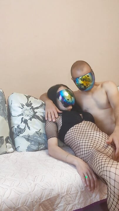 Fucking their swinger partner's skinny wife