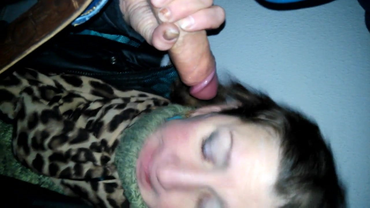 cocksucking at an entrance