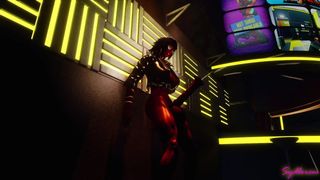 Erana begrüßt dich zu Cyberpunk Solo Futa