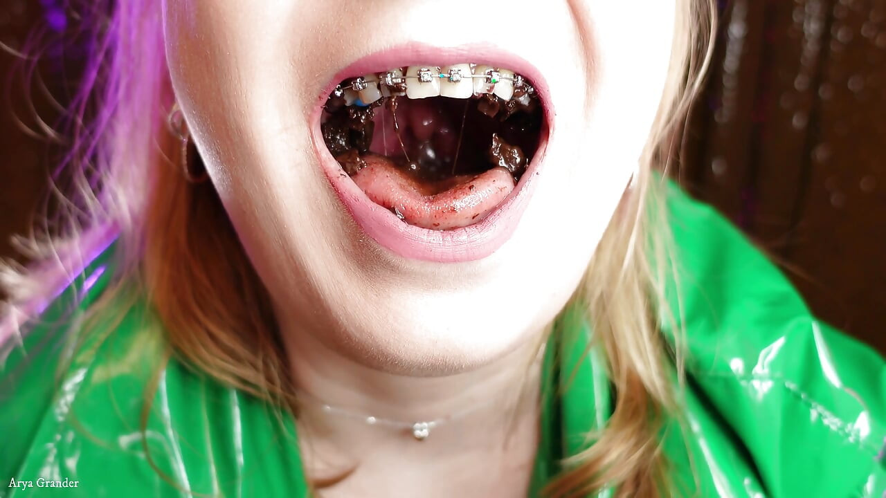 Mukbang Video: Eating Car (mouth Tour Devour Fetish Chewing)