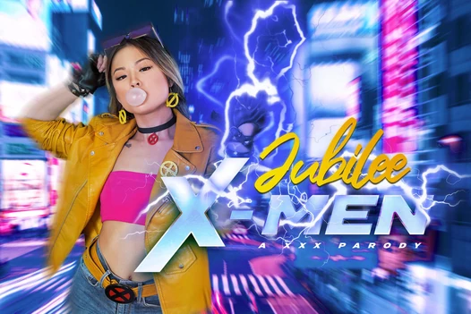 Kurwa nastolatka azjatycka piękność Lulu Chu jako jubileusz X-men