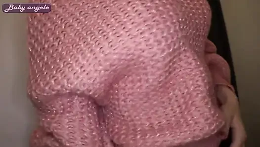 Unerwarteter squirt platzte. Rosa nippel von rohem Kolben-creampie überwältigt teil 1