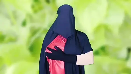 Bangladeshi beautiful woman wearing burqa masturbating sex and dirty talk