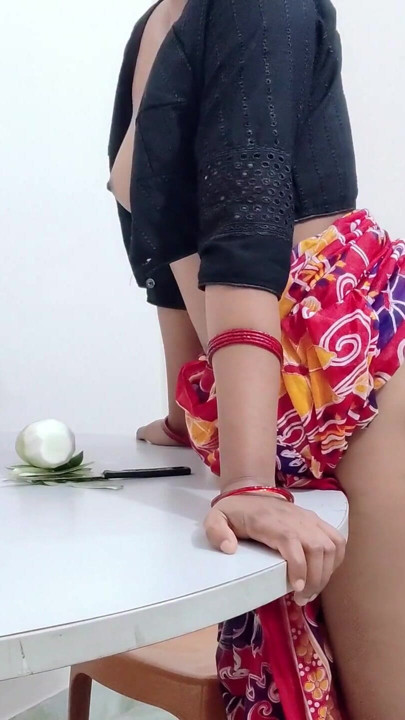 Under the table sex with My horny stepmom | Clip 1