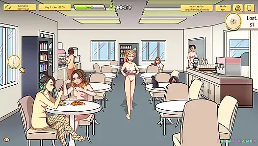 Another Chance by Time Wizard Studios: Sexy Time with the Cheerleaders T...