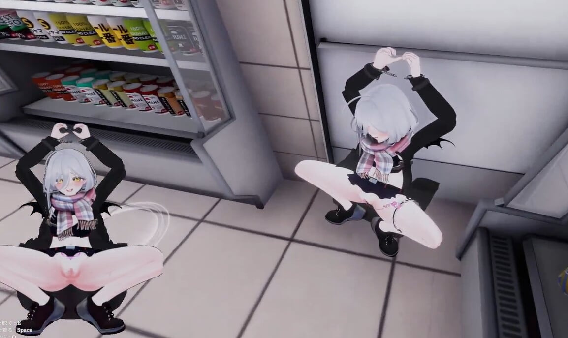 #3修正なし【秘密のエクスポーズ】コンビニの露出者！実況動画Part3