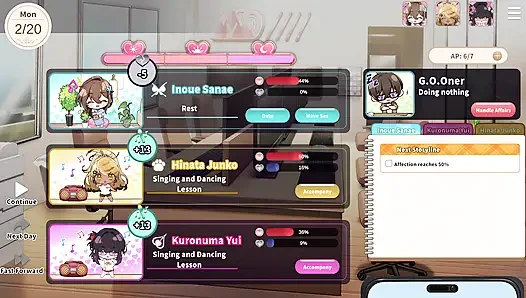 4 V-Lover Yui Menggosoknya. Mc kami masuk dan melihat Yui masturbasi!