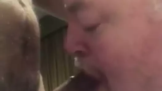 OLD WHITE AUSSIE MAN LEBANESE COCK