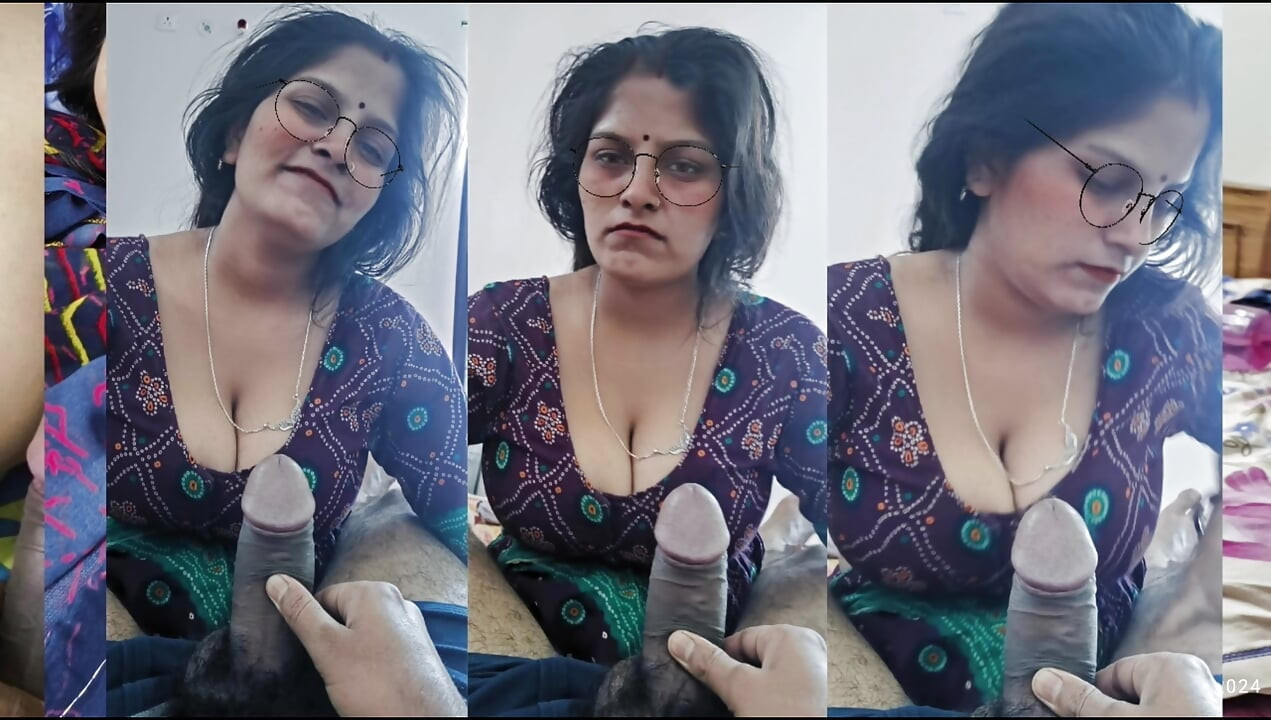 Cute indian girl sharing bed with is neighbour
