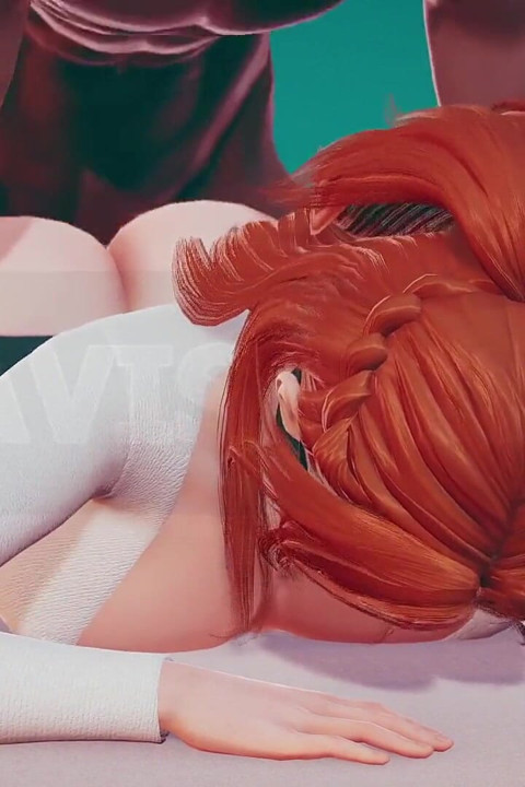 Thicc Redhead Professor Crawls Into Your Office Fantasy Glasses on, Shirt Tight, Attitude Naughty