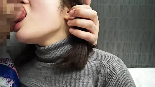 A116B05 This wife is the type who 'gets bugs with kisses.' With a masochistic body that craves nipples too, she says, "More! Teasing my nipples more!" said the selfish M wife. Finally, the shameless wife begs for anal penetration as well!