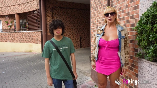 Another Spanish Step Mommy Fulfills Her Fantasies at Fakings: Victoria Vera Is Hot and Horny!