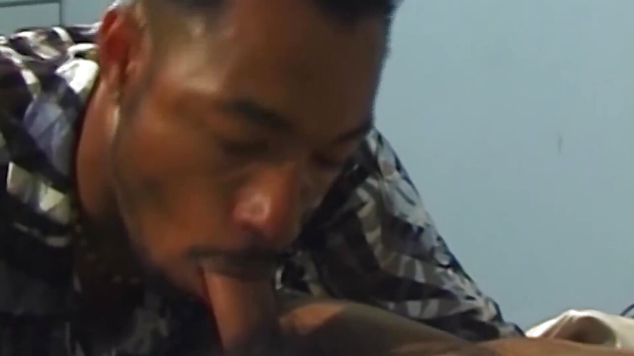 Black Gay Fest Scene 3: a Trio of Muscular Black Men From the Neighborhood Fuck and Cum Together