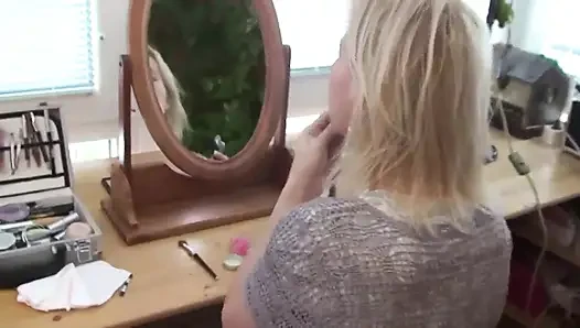 Make up and cleaning face