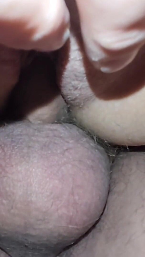 Cum inside her pussy and on her with helping hand | Clip 2