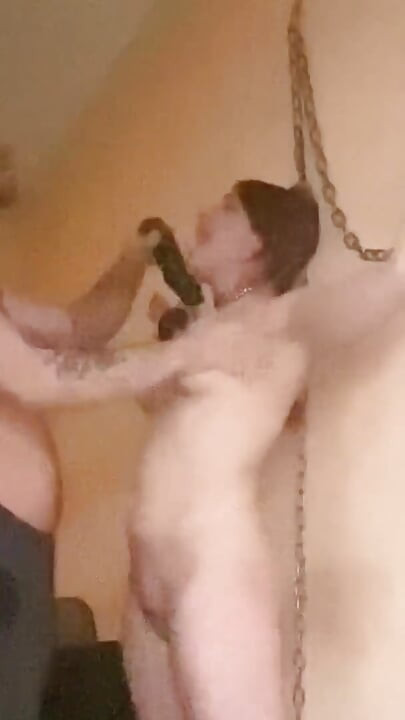 Slapping with dildo, deepthroat, chain spanking till I say stop