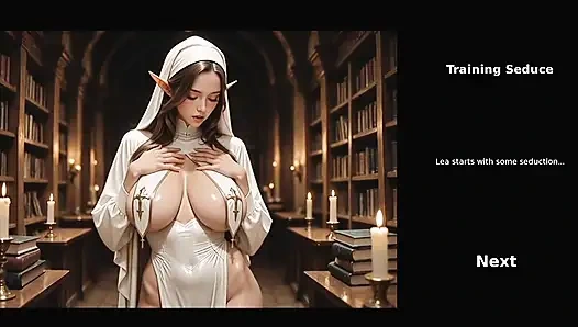 Горячую сексуальную девушку трахнули гоблины, геймплей