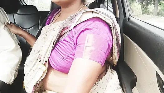 Telugu Stepmom and Stepson Car Sex Crezy Dirty Talks.