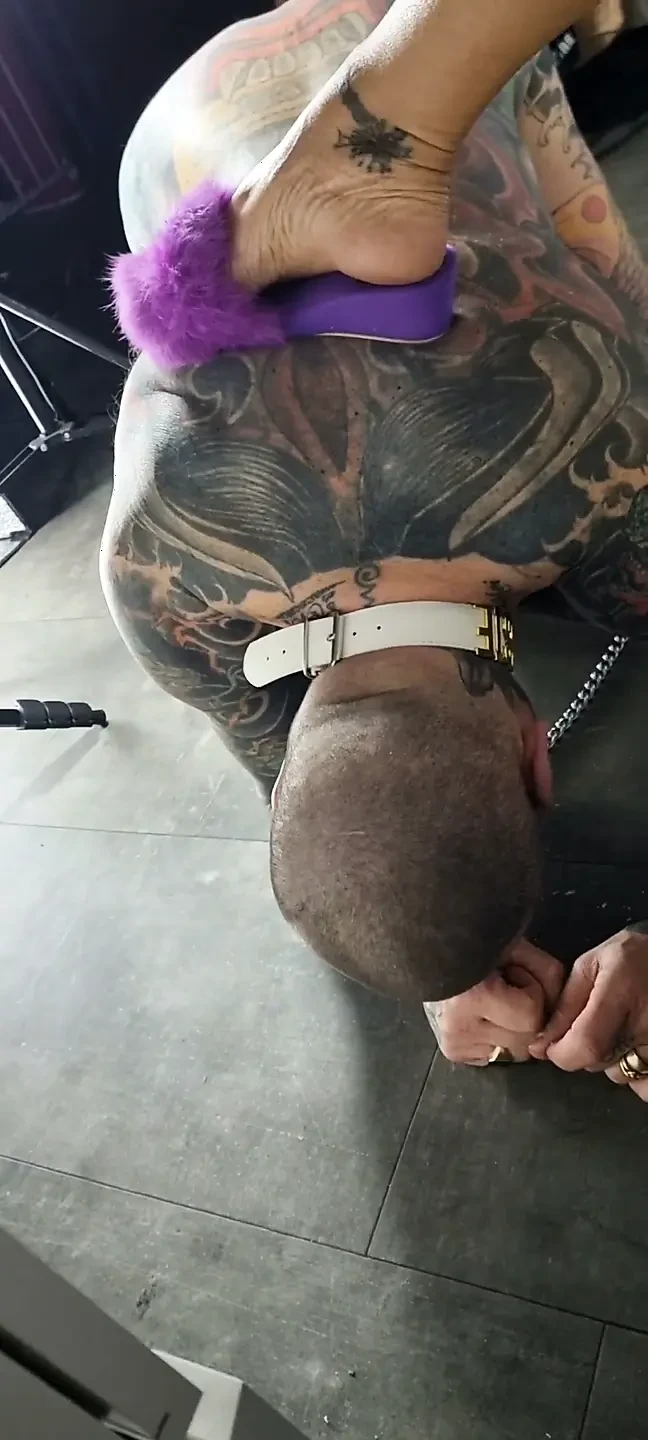 Under My Feet Slave and Worshi My Foot