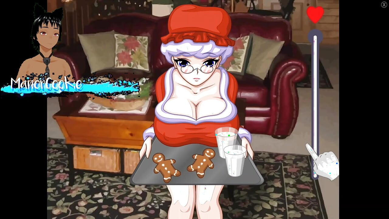 Mrs. Santa's Helpers - A hot threesome with elfs and a sexy Mrs. Claus