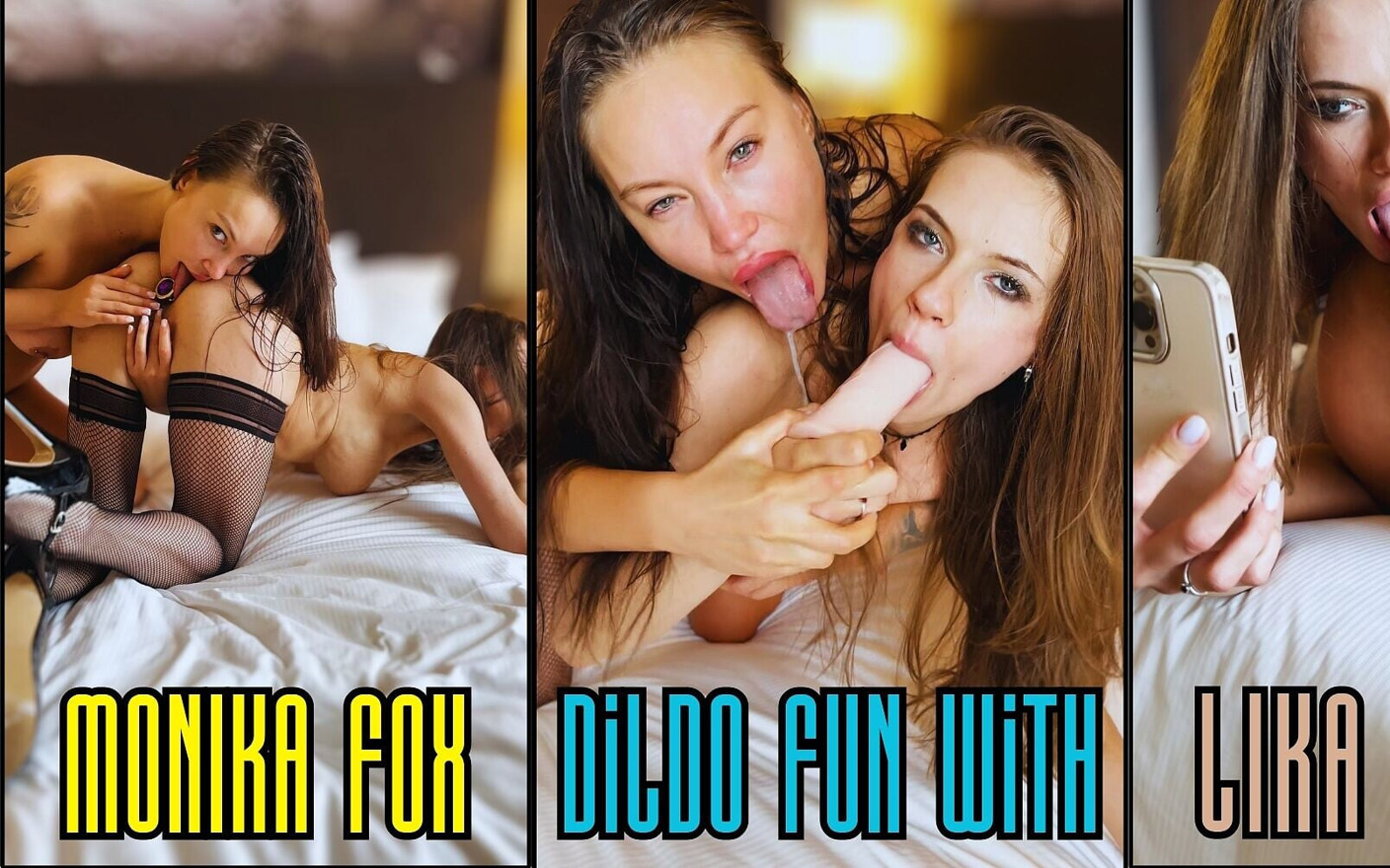 Monika Fox Has Dildo Fun with Girl and Shows Big Prolapse
