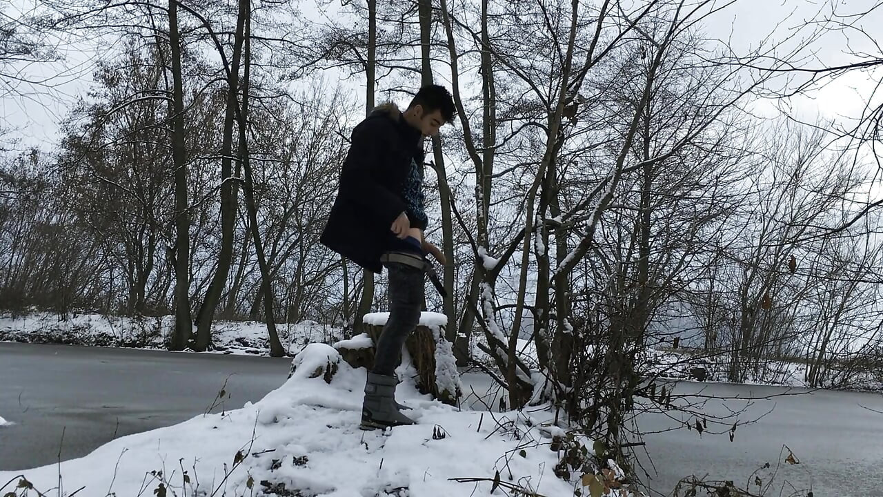 Cold Lake Jerking off
