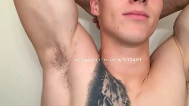 Armpit Fetish - Aaron Armpits Part2 Video1