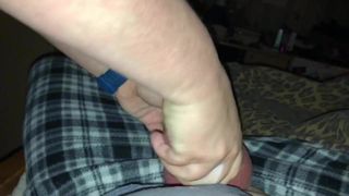 Wife slapping my cock