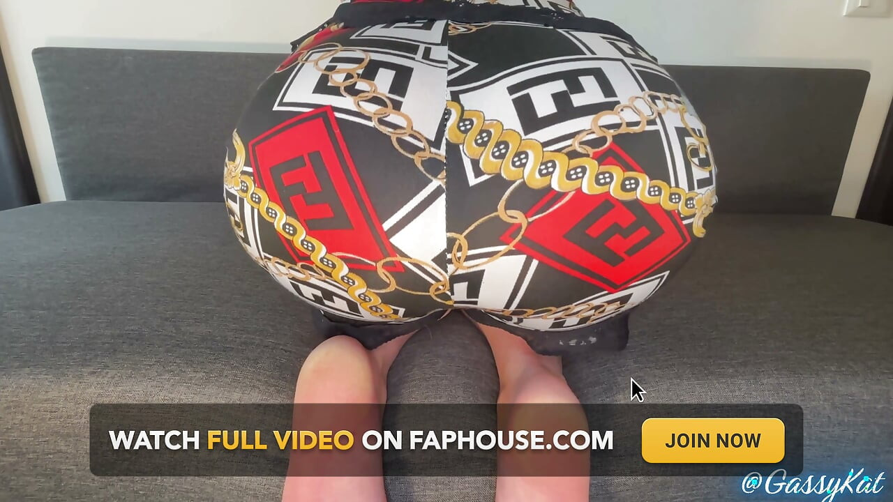 POV Fart Show in Tiny Pajamas on the Couch