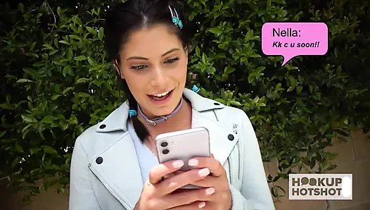 Slutty Nella Jones Can't Get Enough Of Bryan Gozzling's Nasty Anal!