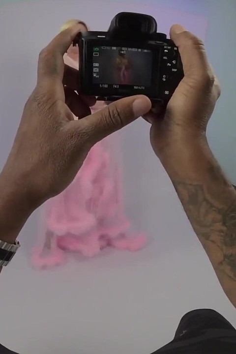 Niet je typische fotoshoot