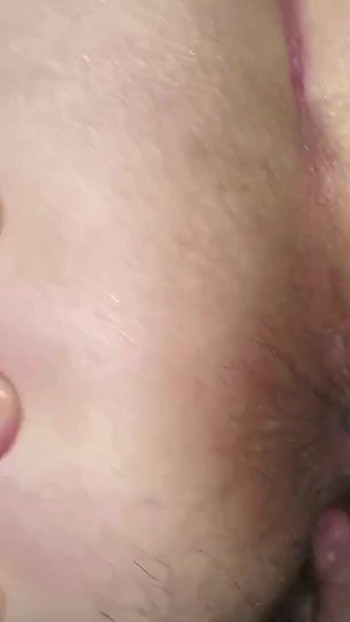 Key moment from "Swallowed sperm. Ass Spanking. POV blowjob. Outdoor Throat."