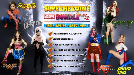 SUPERHEROINE BUNDLE Vol. 1 - PREVIEW - ImMeganLive