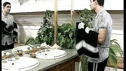 Hairy German Granny Gets Bend Over and Fucked