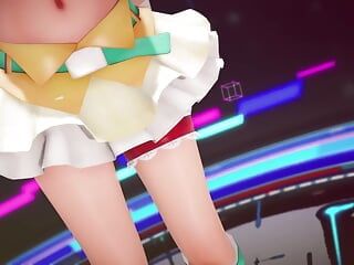 Mmd R-18 Anime Girls Sexy Tanec klip 8