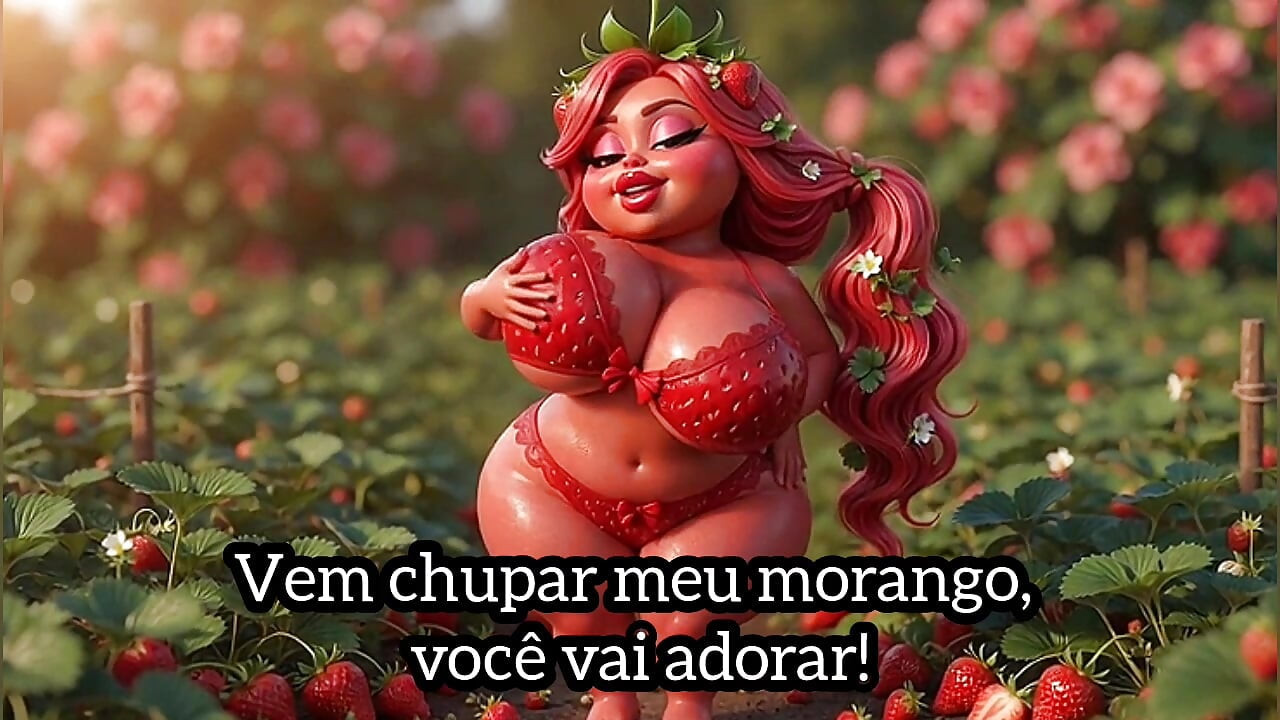 "Sweet Strawberry, mas bela puta - fala sujo e move sua bunda 🍓"