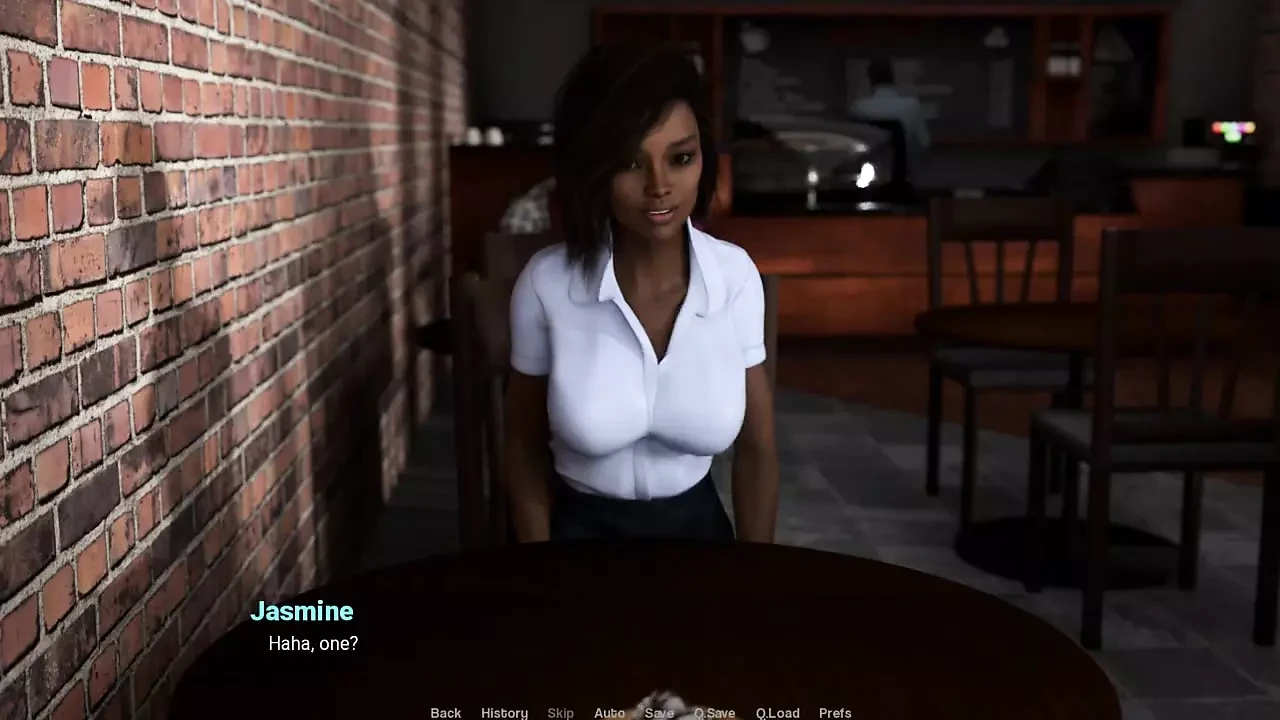 Lejos de casa - parte 27 belleza de ébano en el café por Loveskysan69